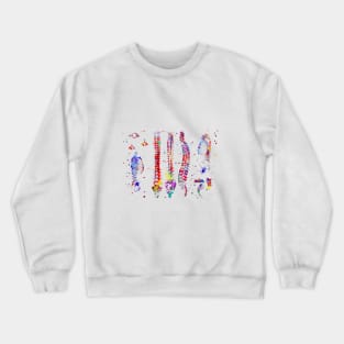 Human anatomy bones Crewneck Sweatshirt